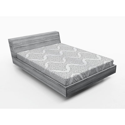 Microfiber Damask Fitted Sheet