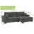 Braflin Upholstered Chenille Sofa Chaise Wide Seat Sectional-352235177-352235175