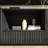 64" Modern TV Stand With Drawer,Shelves-1064635060