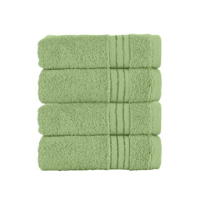 Elegant Comfort 100% Turkish Cotton 4-Piece Towel Set – Ultra Soft, Highly Absorbent, Quick Dry Bathroom Towels