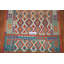 Tapis oriental multicolore en laine Kilim 7 x 10