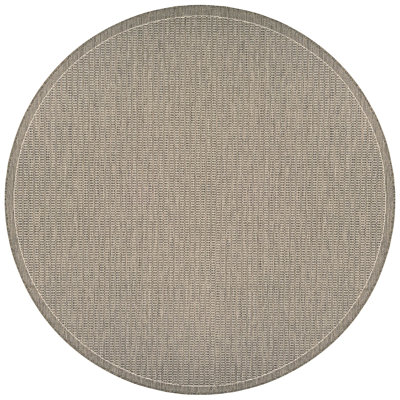 Tapis intérieur / extérieur taupe Sania
