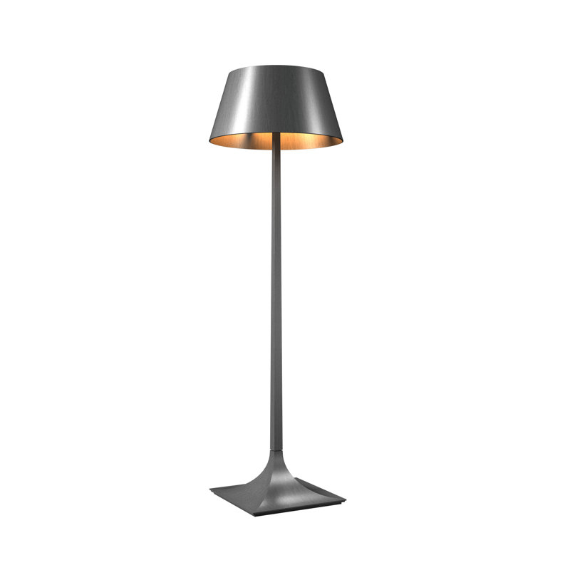 Nosltalgia Floor Lamp, Organic Gray, Organic Gray