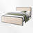 Upholstered Platform Bed-1105617886-1100539683
