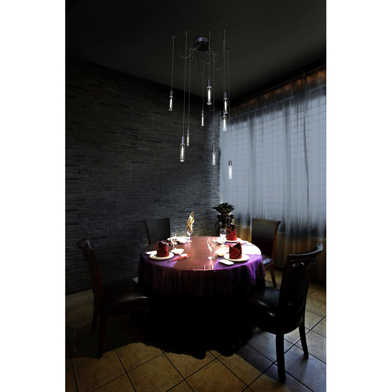 1 - Light Single Cylinder LED Pendant, White