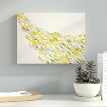 Retro Fishing Lure V by Regina Moore - Wrapped Canvas Painting Rosecliff Heights Size: 20 H x 30 W