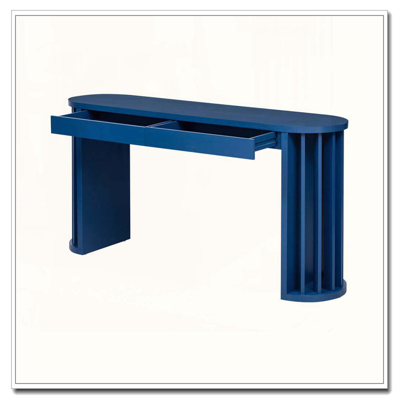 Console de 59 po de longueur, Navy Blue