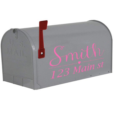 Couvercle de boîte aux lettres personnalisé autocollant