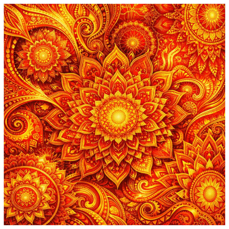Rideaux de fenêtre complexes, voilages et rideaux à motif mandala - 1 panneau, 50" x 92" - 1 Panel, Transparent