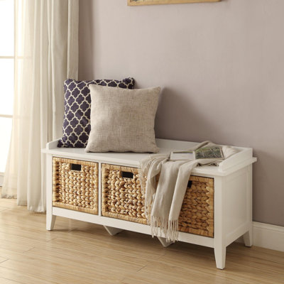 Banc avec rangement