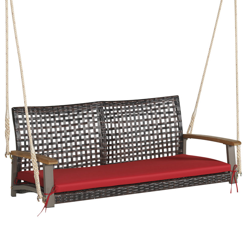 Balancelle Kamien, Rouge, 55", gris