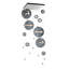 Abacus 10 - Light Cluster Globe LED Pendant-55646191-55646189