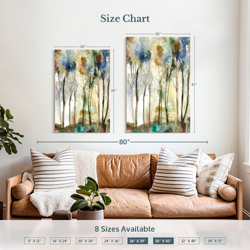 Harnek Tree Standing Tall I, 39" H x 26" W