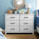 Commode double 6 tiroirs Walter