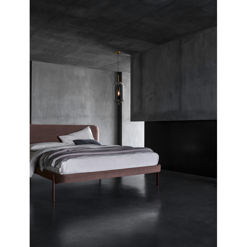 Veltri 1 - Light BRASS GOLD & SMOKEY Pendant
