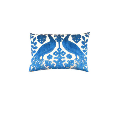 Pure Silk Lumbar Rectangular Pillow Cover & Insert