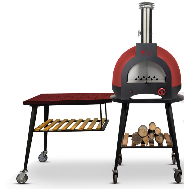 Table de bout Infinity Oven 103 cm, Jaune