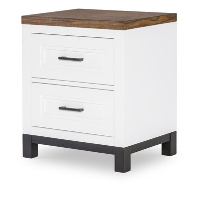 TWO DRAWER NIGHTSTAND