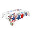 Eucalyptus Patriotic Tablecloth 60 x 120 inch Red White Blue for Memorial Day Brunch