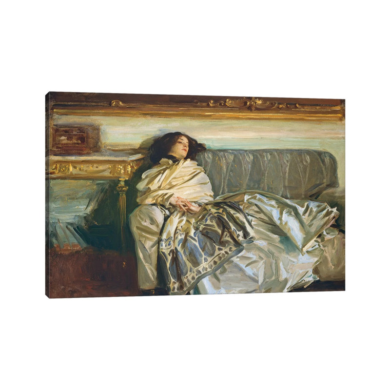 Nonchaloir , 1911 by John Singer Sargent - Wrapped Canvas Gallery-Wrapped Canvas Giclée, 66.04 cm H x 45.72 cm W x 3.175 cm D