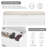 Mira 28" Wide Cabinet Storage Bench with Flip Top Storage-2089763499