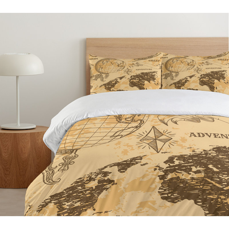 No Duvet Cover, California King Duvet Cover + 2 Standard Shams
