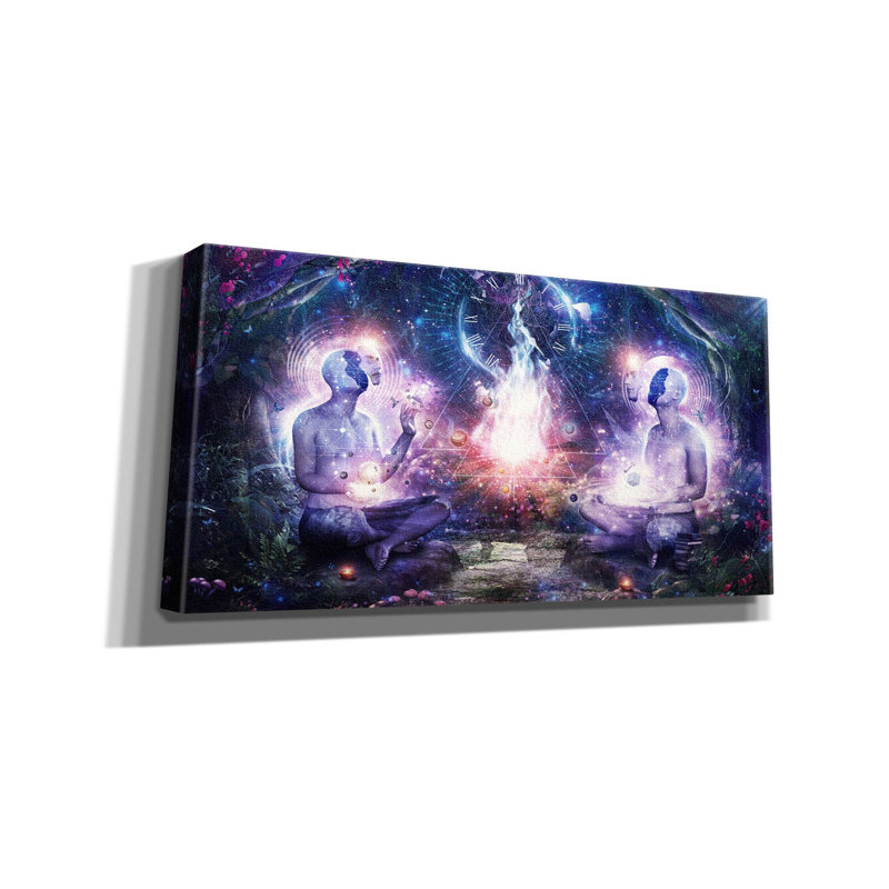 «In The Light Of Know» par Cameron Gray, art mural sur toile, H 12 po x l 24 po x P 0,75 po