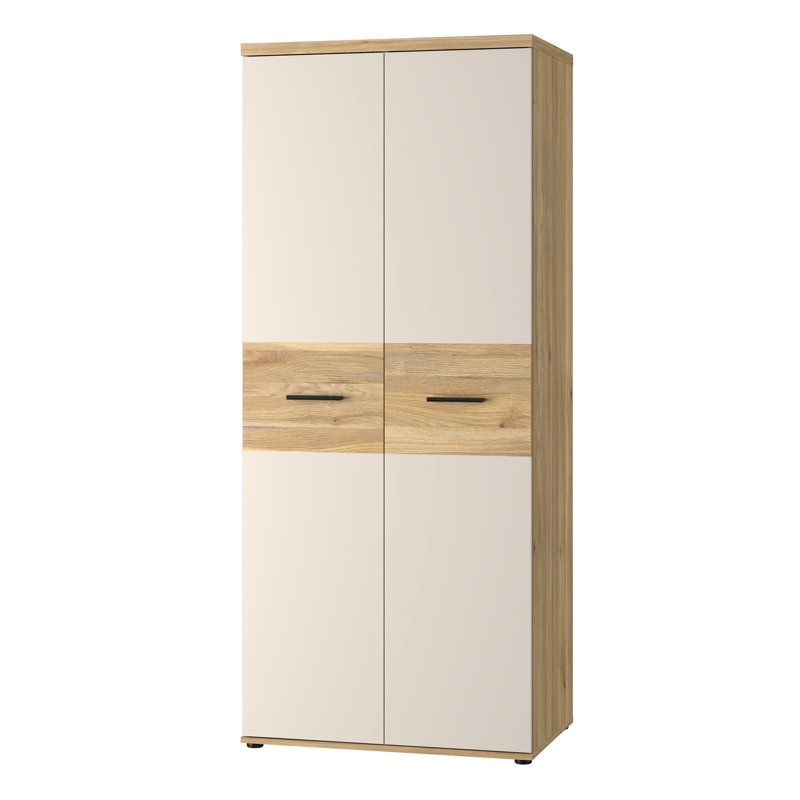 Ralphie 2 Door Manufactured Wood Wardrobe