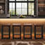 Counter Stool with Metal Frame-30985500-30985502