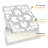 5.91'' W x 5.91'' L PVC Peel and Stick Field Tile