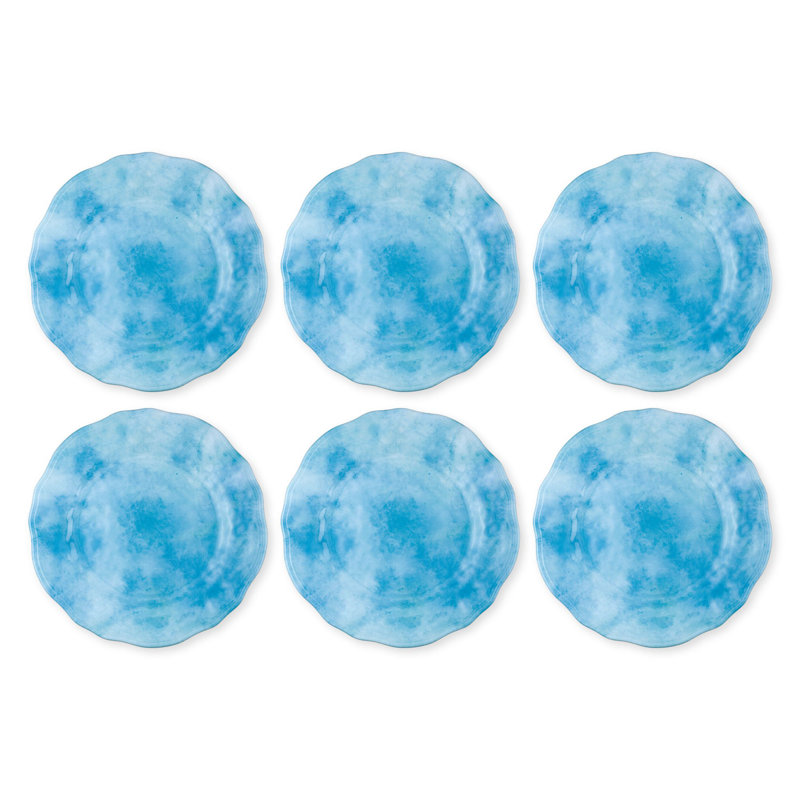 Sky Blue, 11" Plate S6, Sky Blue