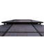Auvent double en aluminium