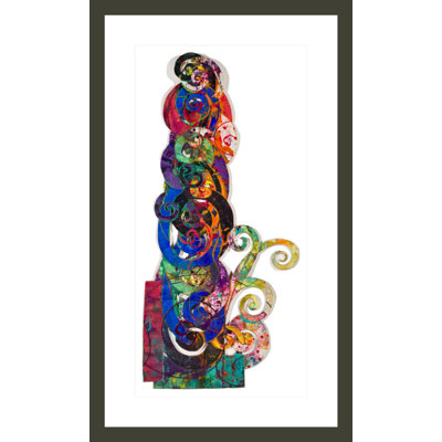 «Zayamaca # 4» par Al L Love - reproduction d'art encadrée