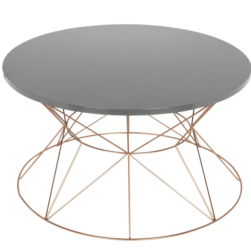 Table basse Baylea, Gris