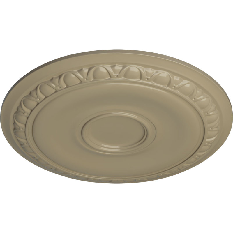 24 médaillons de plafond 24 1/4 po x P 1 1/2 po Caputo (convient aux auvents jusqu'à 6 po), Désert de Gobi