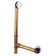 Leg Tub Drain With Overflow