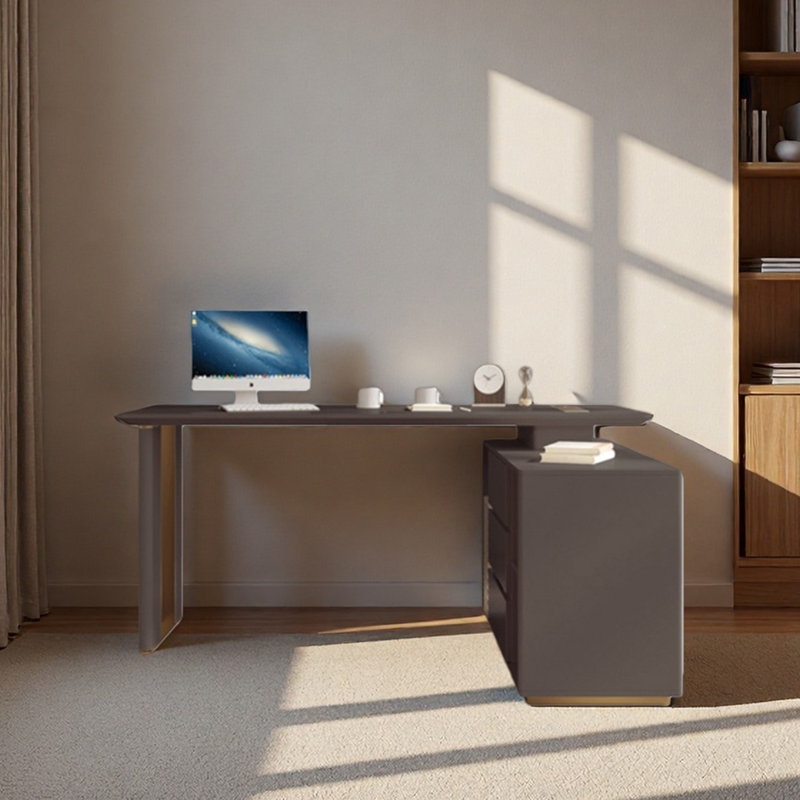 Bureau simple avec tiroir pour ordinateur, H 29,53 po x l 55,12 po x P 47,24 po