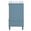 Armoire de salle de bain avec tiroir et dossier ouvert-576703246