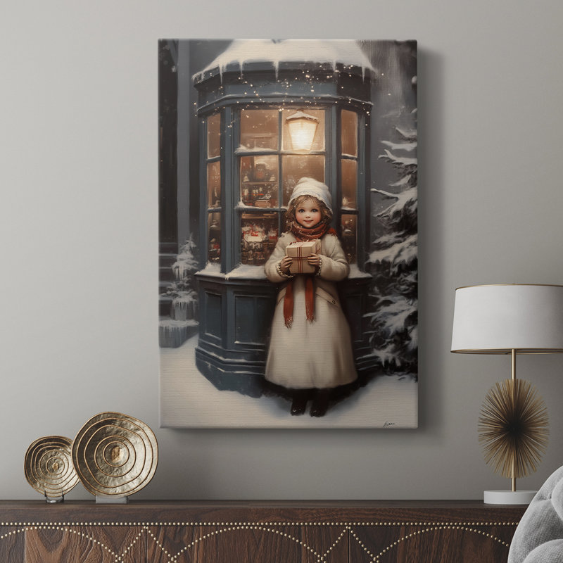 Art des Fêtes de Noël -Série 2-CLXVII -Galerie enveloppée Cavas
