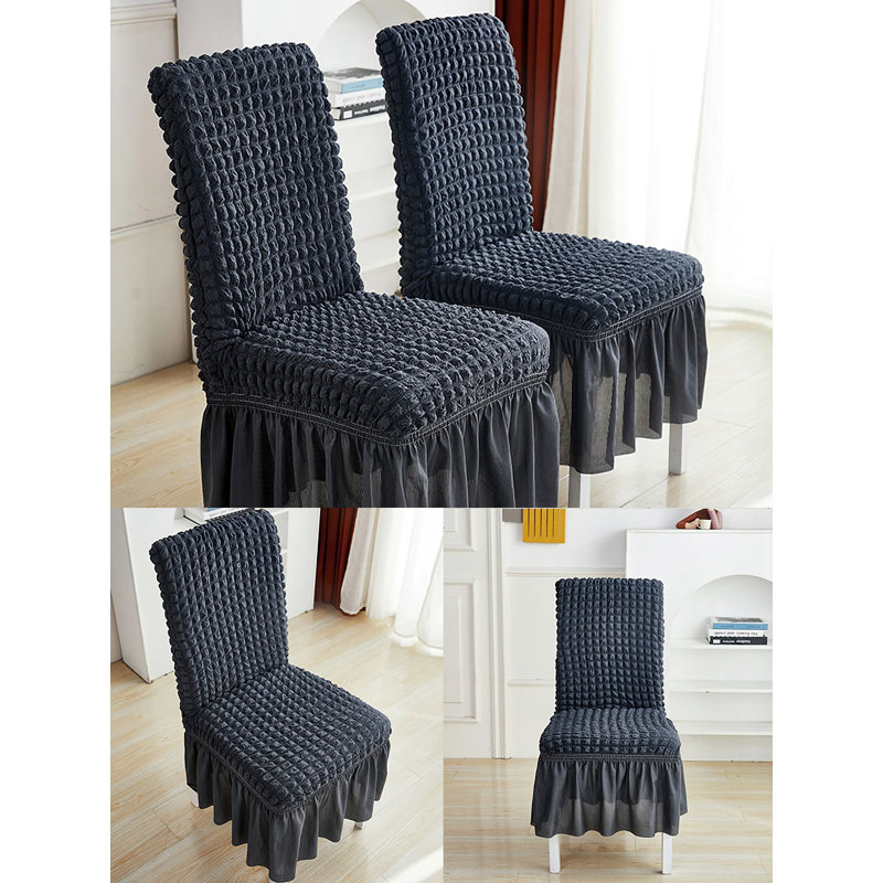 Housse pour chaise de salle à manger en polyester