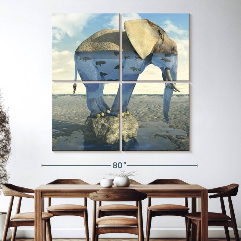 Brampt Drinking Problem, 74" H x 74" W