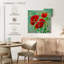 Harnek Red Poppies style contemporain-109140302