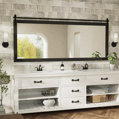 Miroir décoratif Brunilda Rustic Farmhouse