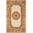 Airell Floral Handmade Tufted Wool Ivory/Brown Area Rug-255585941