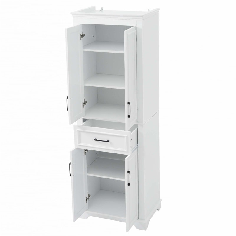Meuble-lavabo autoportant 70,8 po avec tablettes réglables
