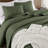 Reversible 3 Pieces Quilt Set - Soft Lightweight Bedspread-109868398-109868397
