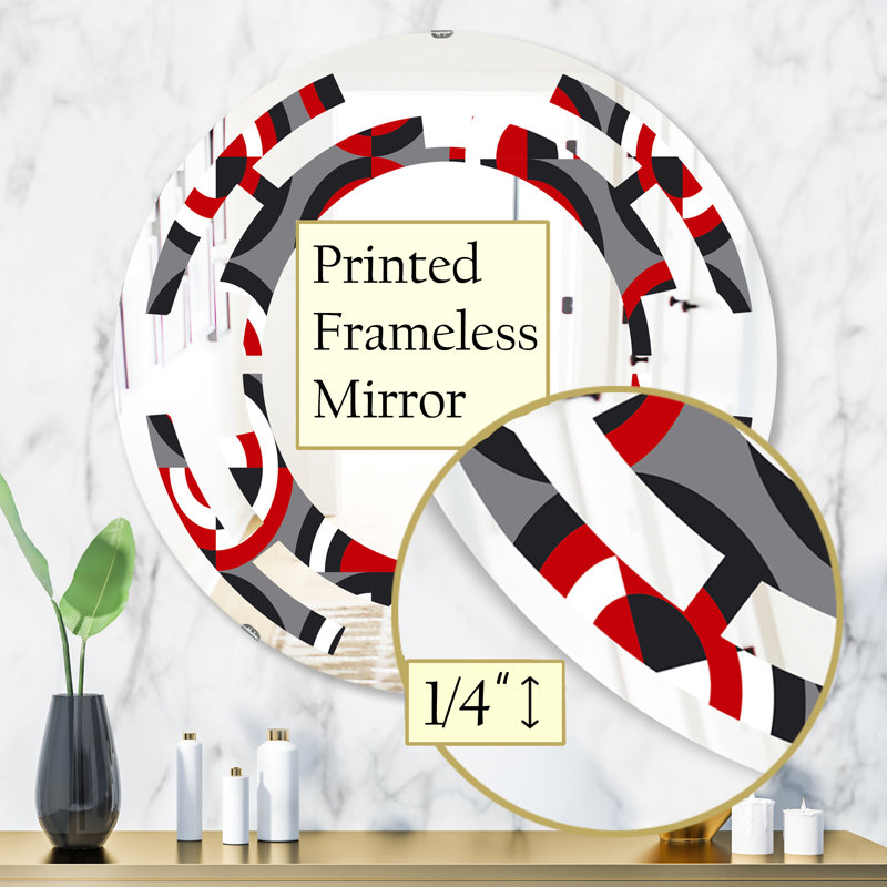 Miroir mural Space, H 31,5 po x l po
