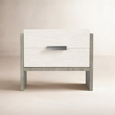Foundations 34'' W Solid Wood Nightstand