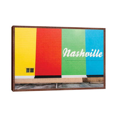 Nashville Street V 1 Piece Wall Art on Canvas