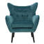 Chaise avec accoudoirs en velours Seigfried-1503922426-1503922374